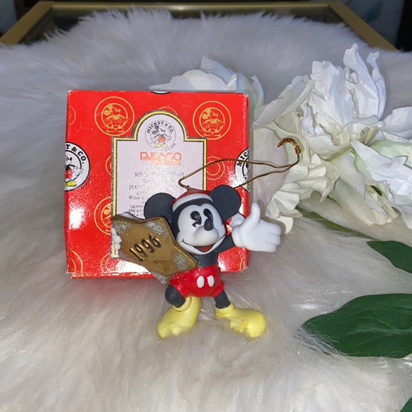 Enesco Mickey & Co. ‘Mickey on Star’ 1996 Hanging Ornament Walt Disney - Picture 5 of 17